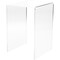 Plymor Clear Acrylic Vertical Square Display Riser, 12" H x 8" W x 8" D (1/4" thick)